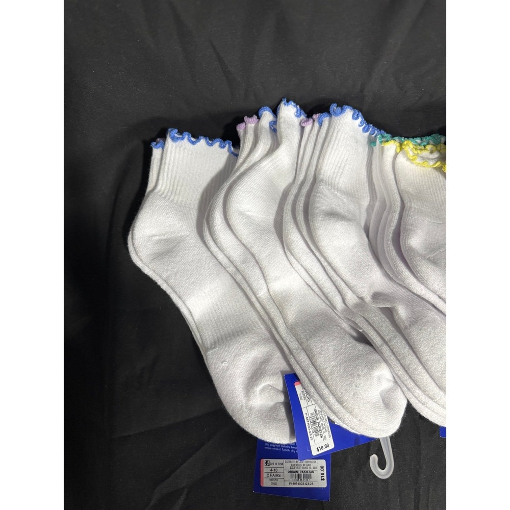 Women's ruffled edge active socks - JoyLab (WHOLE BAG) - Picture 4 of 7